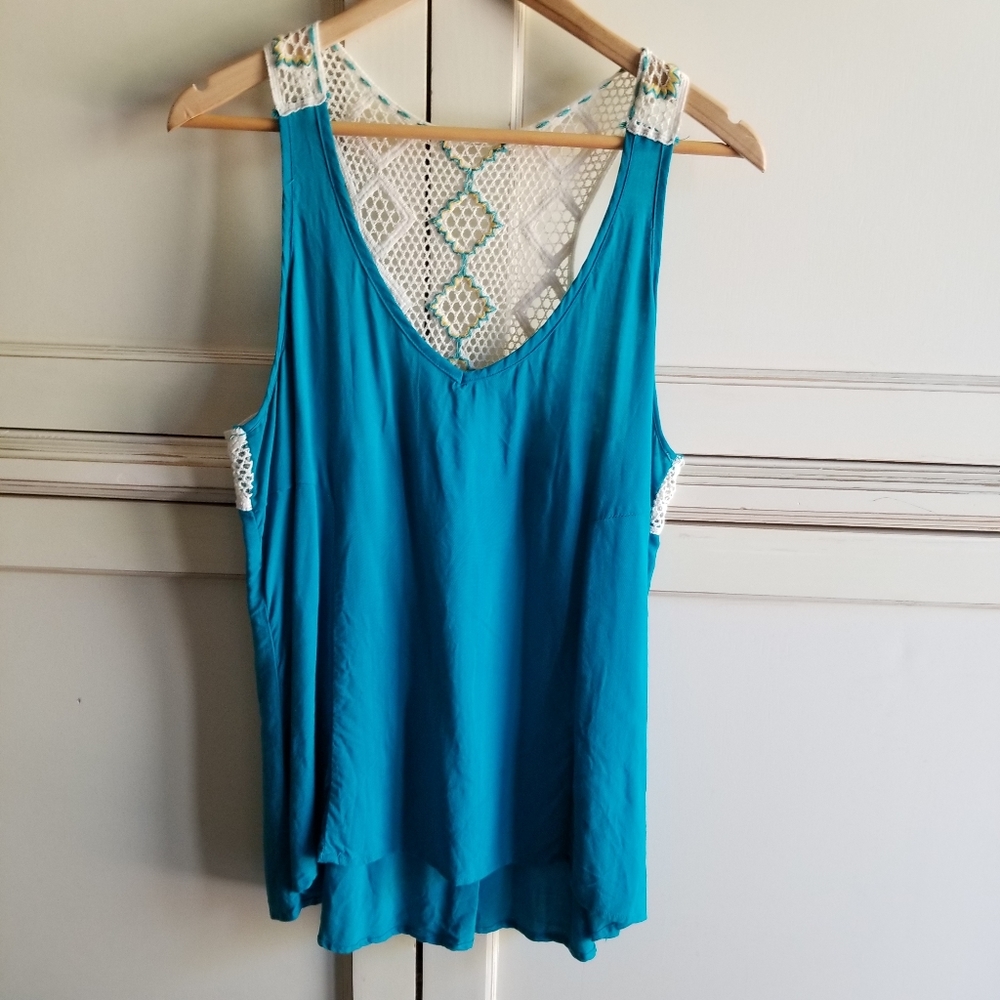EUC- Love On A Hanger Tank Top